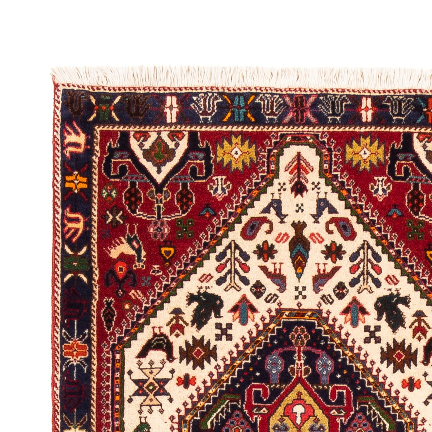 Qashqai Tapijt 253x77cm - Perzisch tapijt