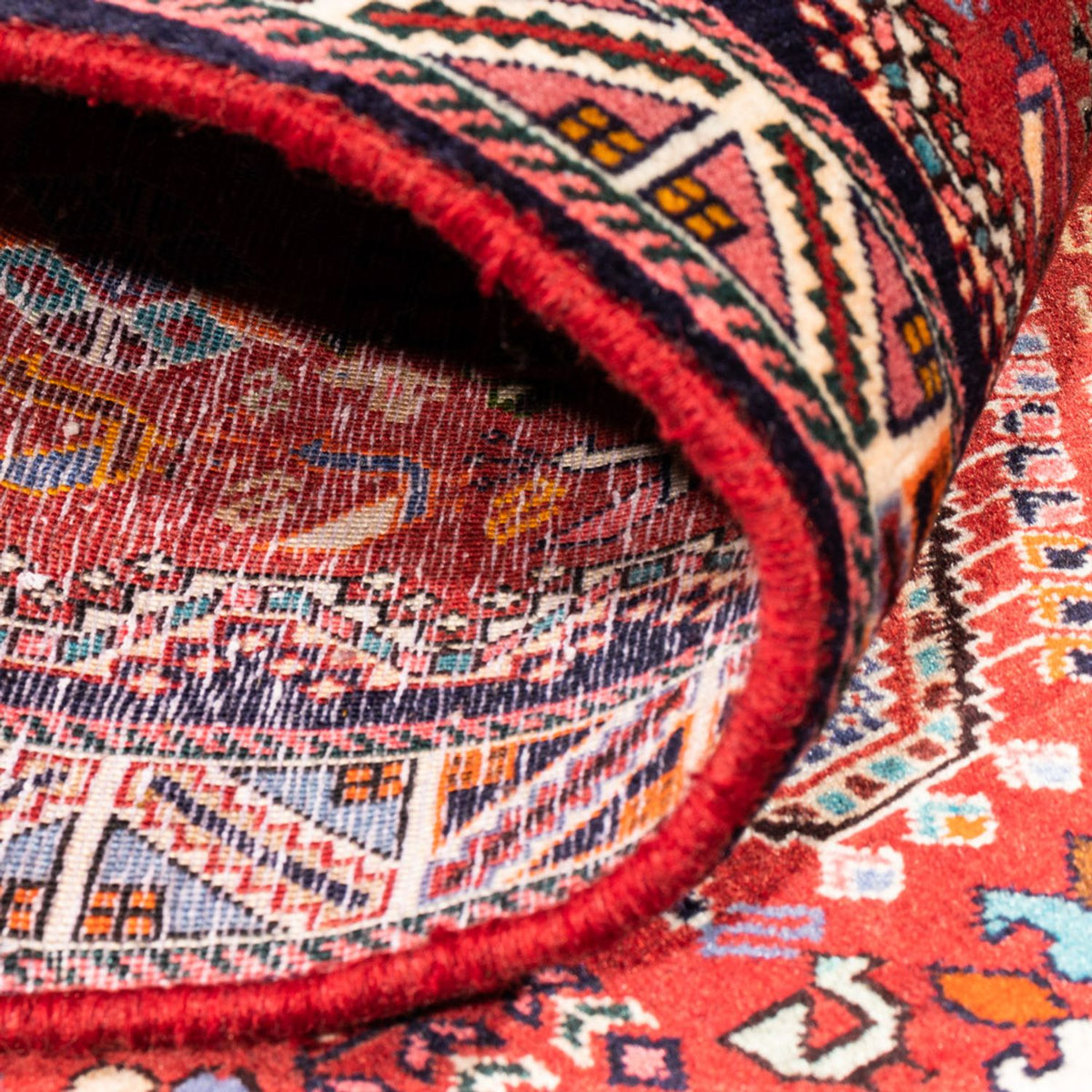 Loper Perzisch Tapijt - Nomadisch - 248 x 83 cm - rood