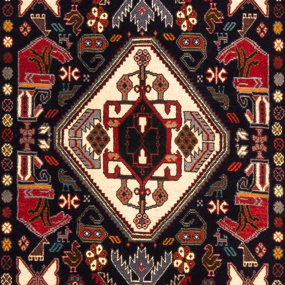 Loper Perzisch Tapijt - Nomadisch - 262 x 83 cm - donkerblauw