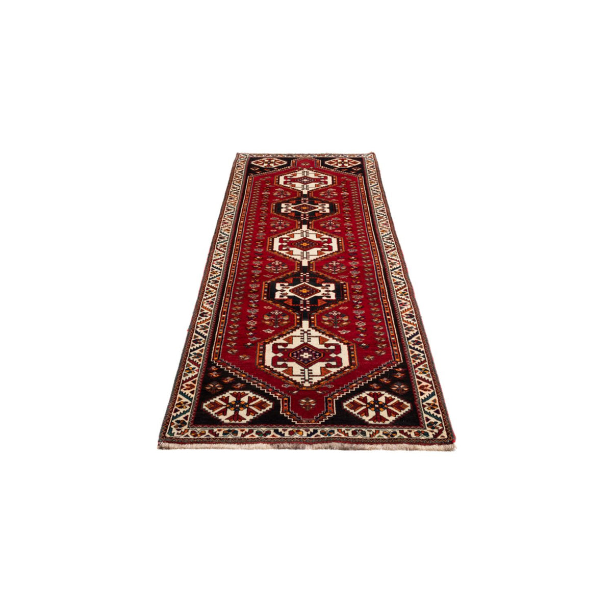 Loper Perzisch Tapijt - Nomadisch - 282 x 82 cm - rood