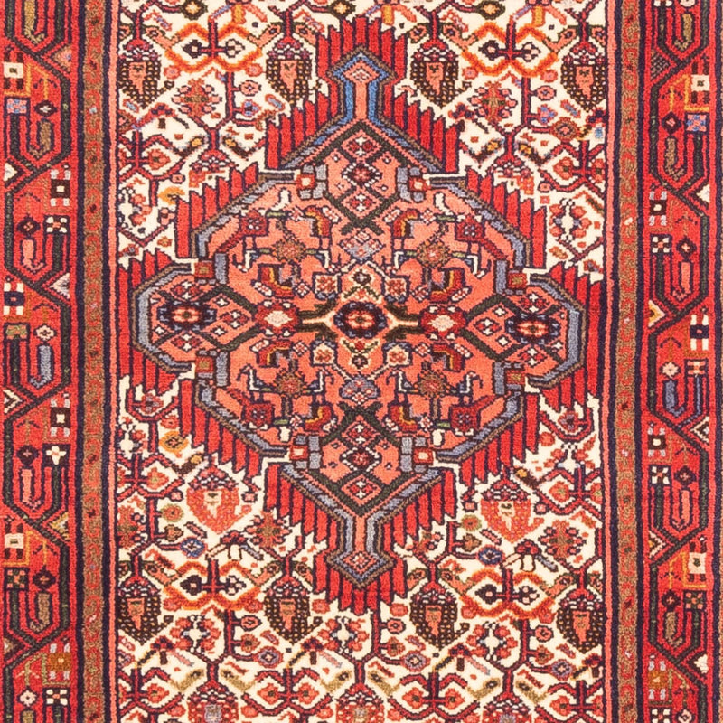 Loper Perzisch Tapijt - Nomadisch - 312 x 73 cm - crème