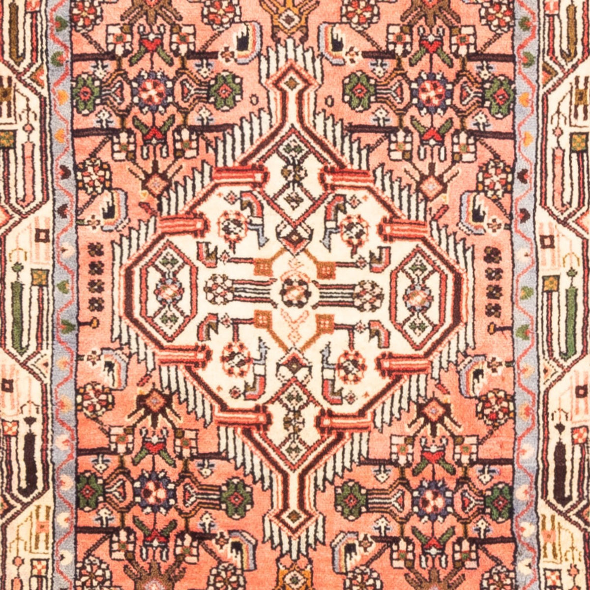 Loper Perzisch Tapijt - Nomadisch - 297 x 80 cm - rood