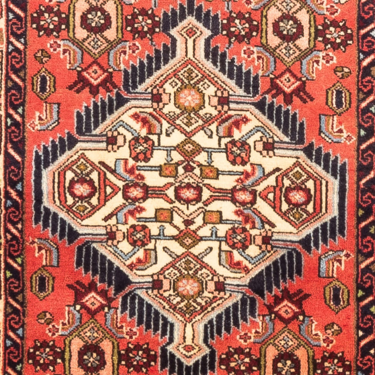 Loper Perzisch Tapijt - Nomadisch - 312 x 78 cm - rood