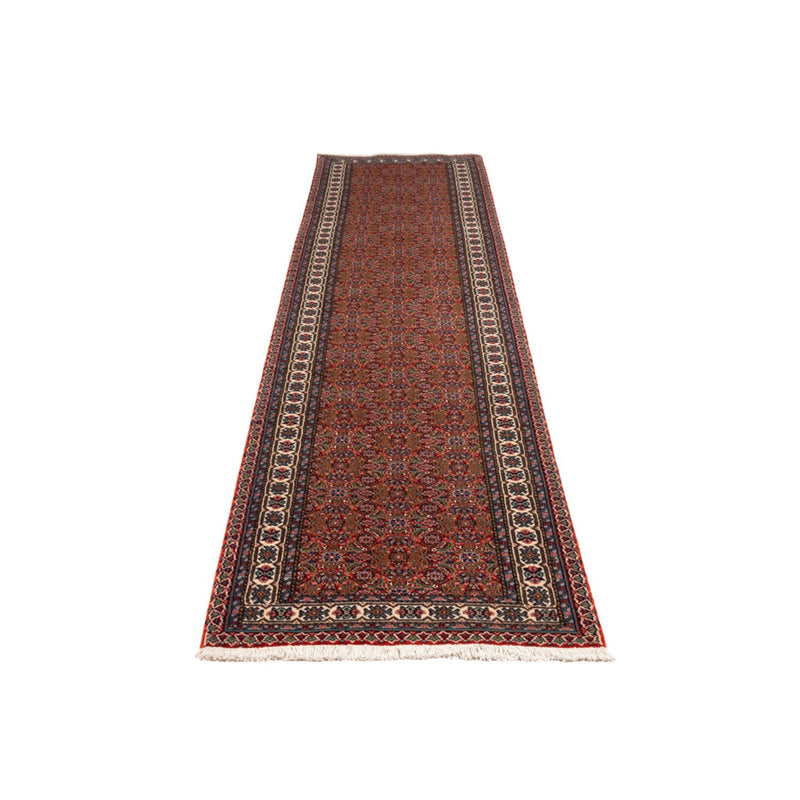 Loper Perzisch tapijt - Tabriz - 330 x 70 cm - rood