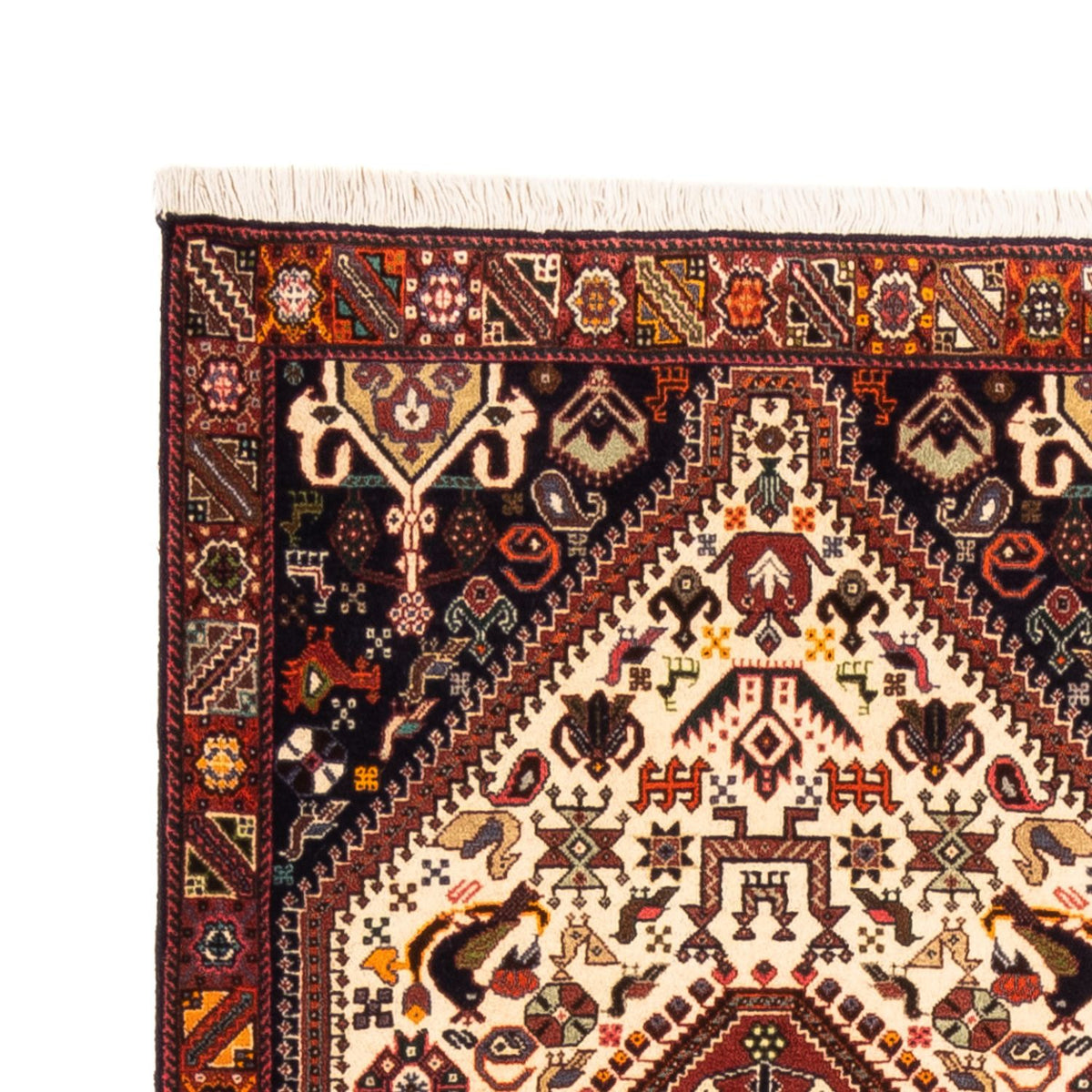 Loper Perzisch Tapijt - Nomadisch - 253 x 80 cm - crème