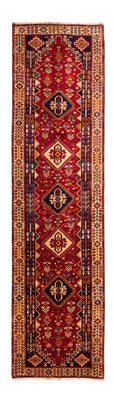 Loper Perzisch Tapijt - Nomadisch - 320 x 82 cm - rood
