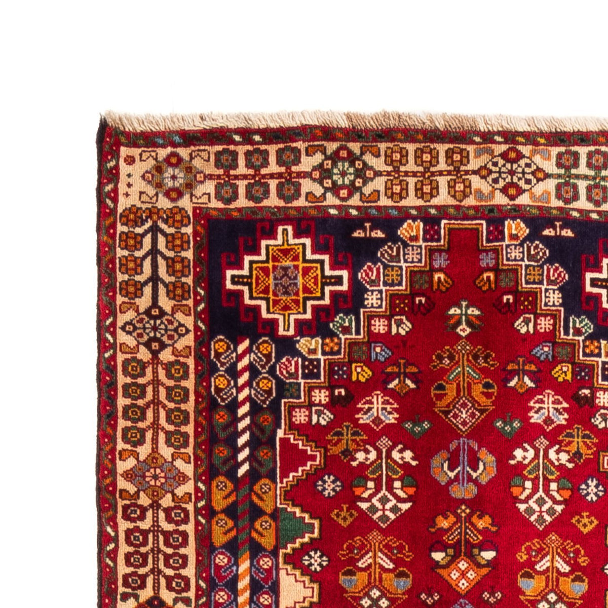 Loper Perzisch Tapijt - Nomadisch - 320 x 82 cm - rood