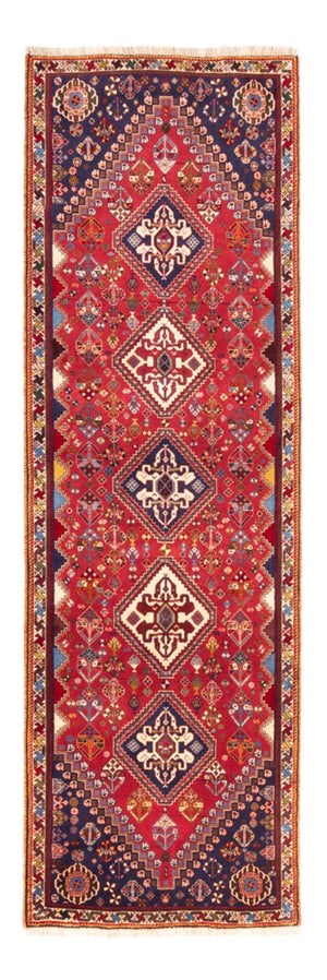 Loper Gabbeh Tapijt - Kashkuli Perzisch - 238 x 72 cm - rood
