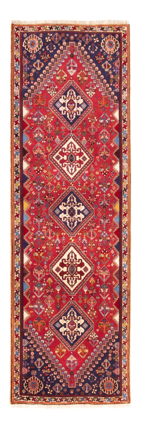 Loper Gabbeh Tapijt - Kashkuli Perzisch - 238 x 72 cm - rood