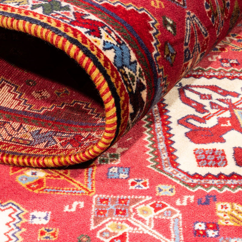 Loper Gabbeh Tapijt - Kashkuli Perzisch - 238 x 72 cm - rood