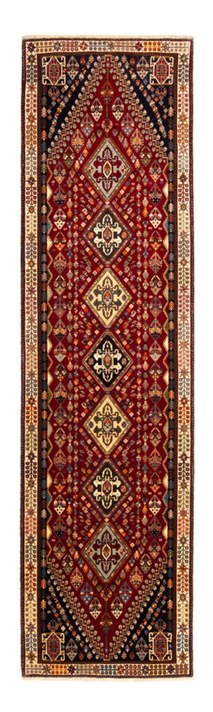 Loper Perzisch Tapijt - Nomadisch - 308 x 82 cm - rood