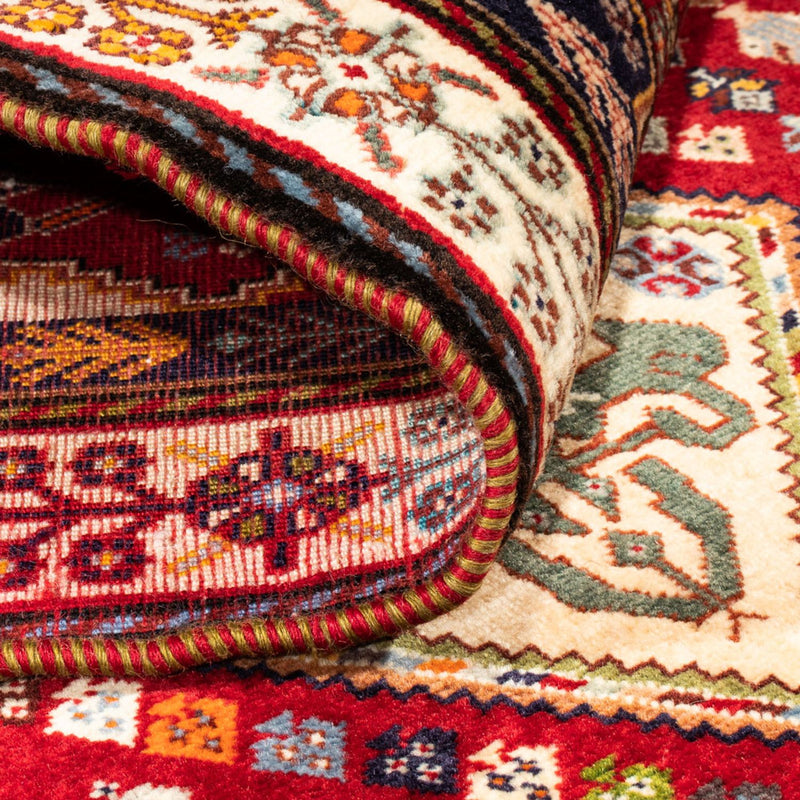 Loper Perzisch Tapijt - Nomadisch - 308 x 82 cm - rood