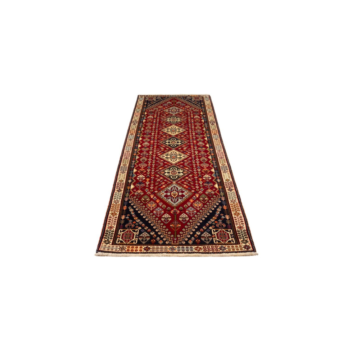Loper Perzisch Tapijt - Nomadisch - 308 x 82 cm - rood