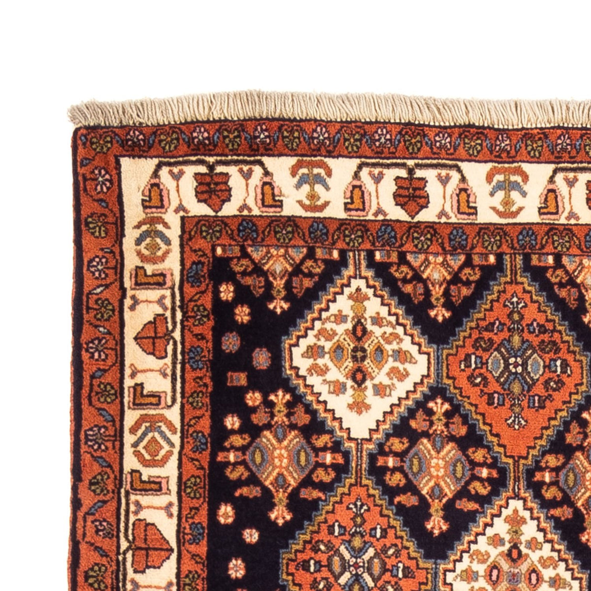 Loper Perzisch Tapijt - Nomadisch - 232 x 80 cm - donkerblauw