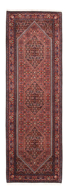 Loper Perzisch tapijt - Bijar - Koninklijk - 230 x 74 cm - rood