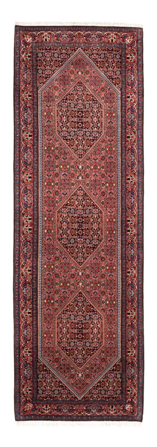 Loper Perzisch tapijt - Bijar - Koninklijk - 230 x 74 cm - rood