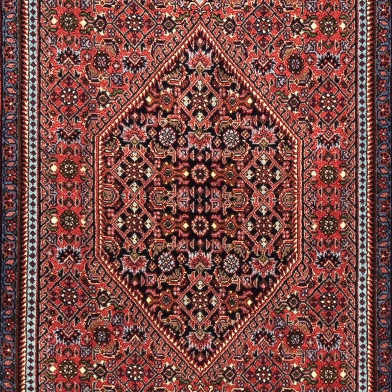 Loper Perzisch tapijt - Bijar - Koninklijk - 230 x 74 cm - rood