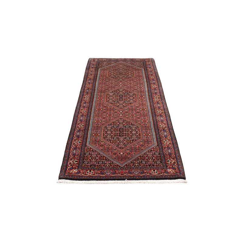 Loper Perzisch tapijt - Bijar - Koninklijk - 230 x 74 cm - rood