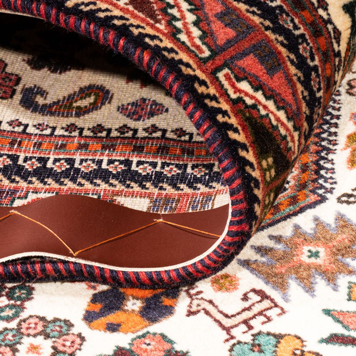 Loper Perzisch Tapijt - Nomadisch - 250 x 80 cm - crème