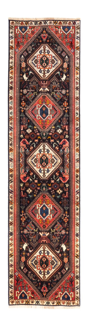 Loper Perzisch Tapijt - Nomadisch - 297 x 74 cm - donkerblauw