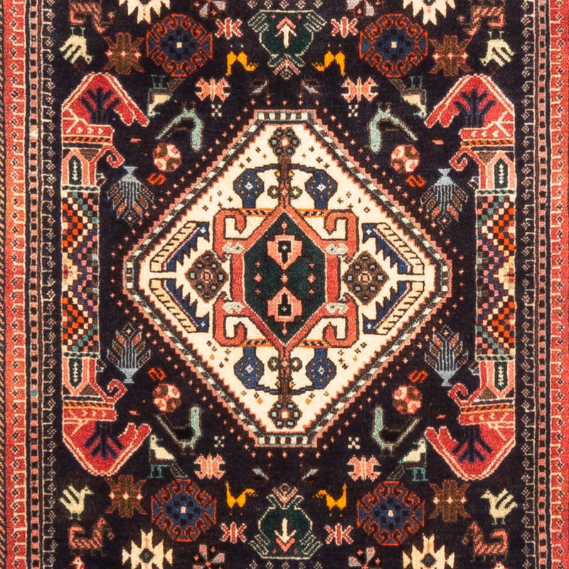 Loper Perzisch Tapijt - Nomadisch - 297 x 74 cm - donkerblauw