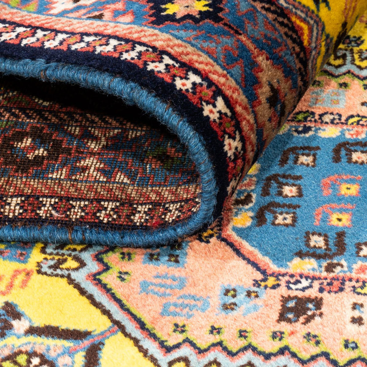 Loper Perzisch Tapijt - Nomadisch - 287 x 80 cm - geel