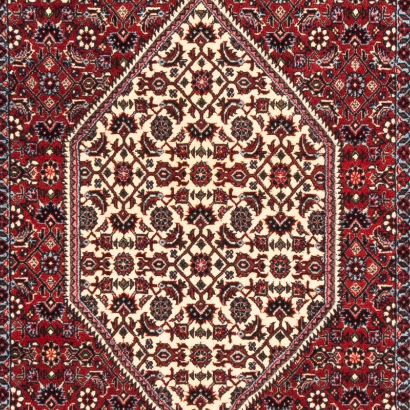 Loper Perzisch tapijt - Bijar - Koninklijk - 228 x 78 cm - crème