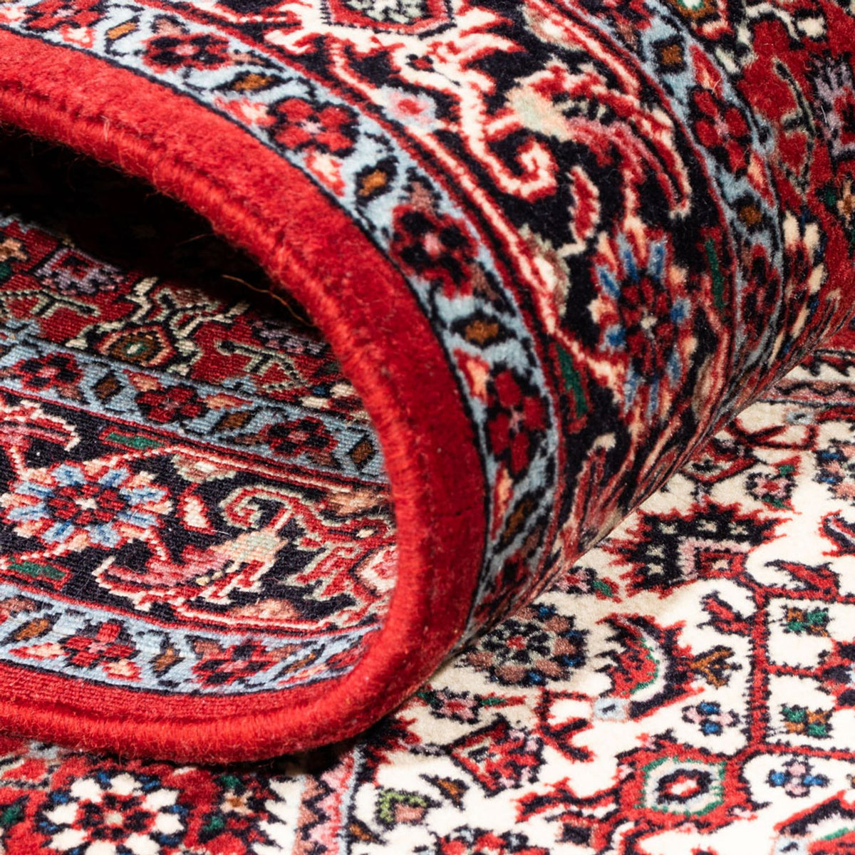 Loper Perzisch tapijt - Bijar - Koninklijk - 228 x 78 cm - crème