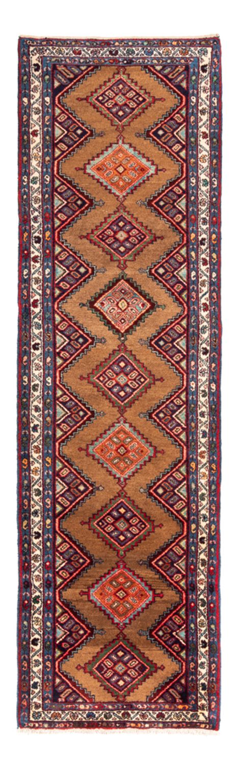 Loper Perzisch Tapijt - Nomadisch - 298 x 86 cm - bruin