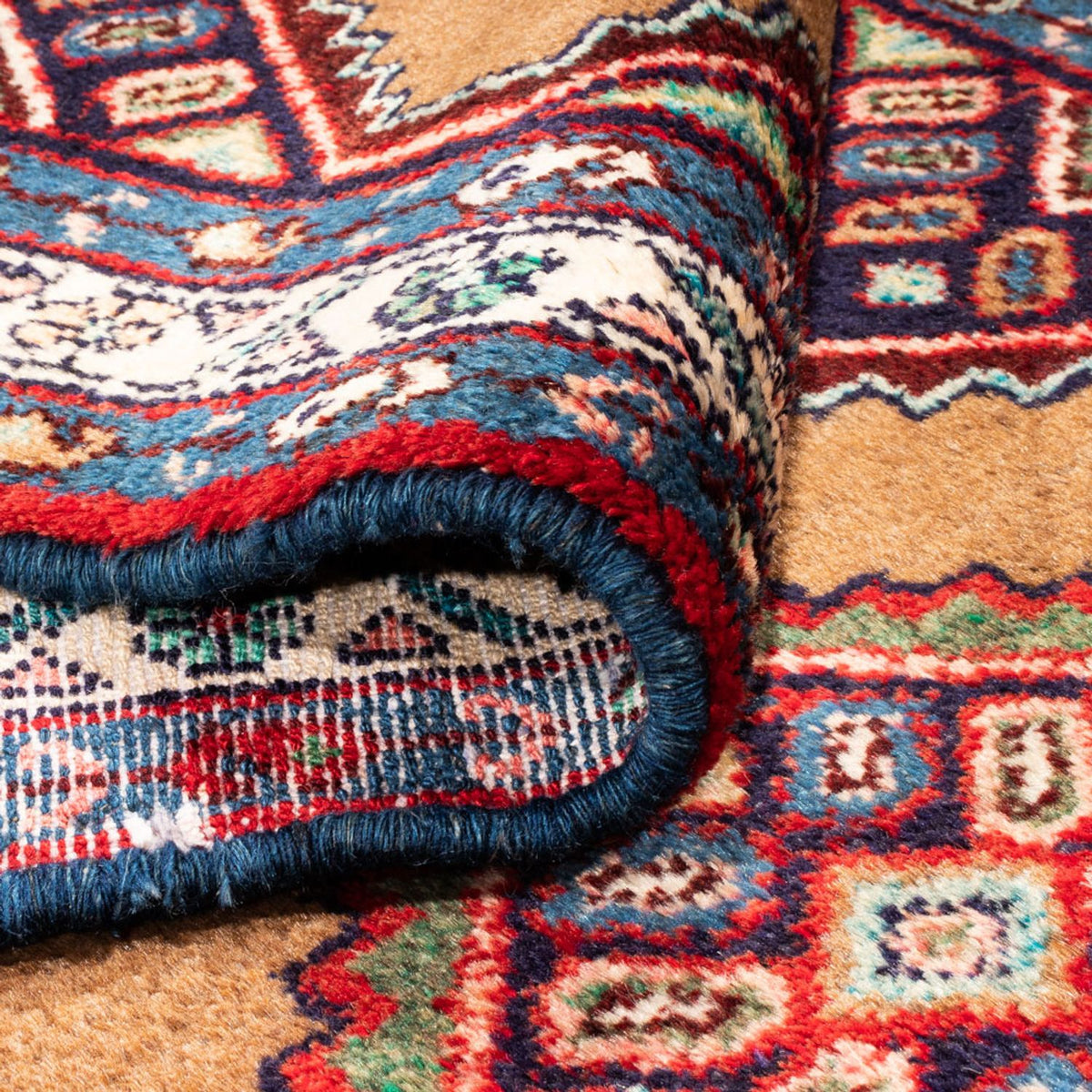 Loper Perzisch Tapijt - Nomadisch - 298 x 86 cm - bruin