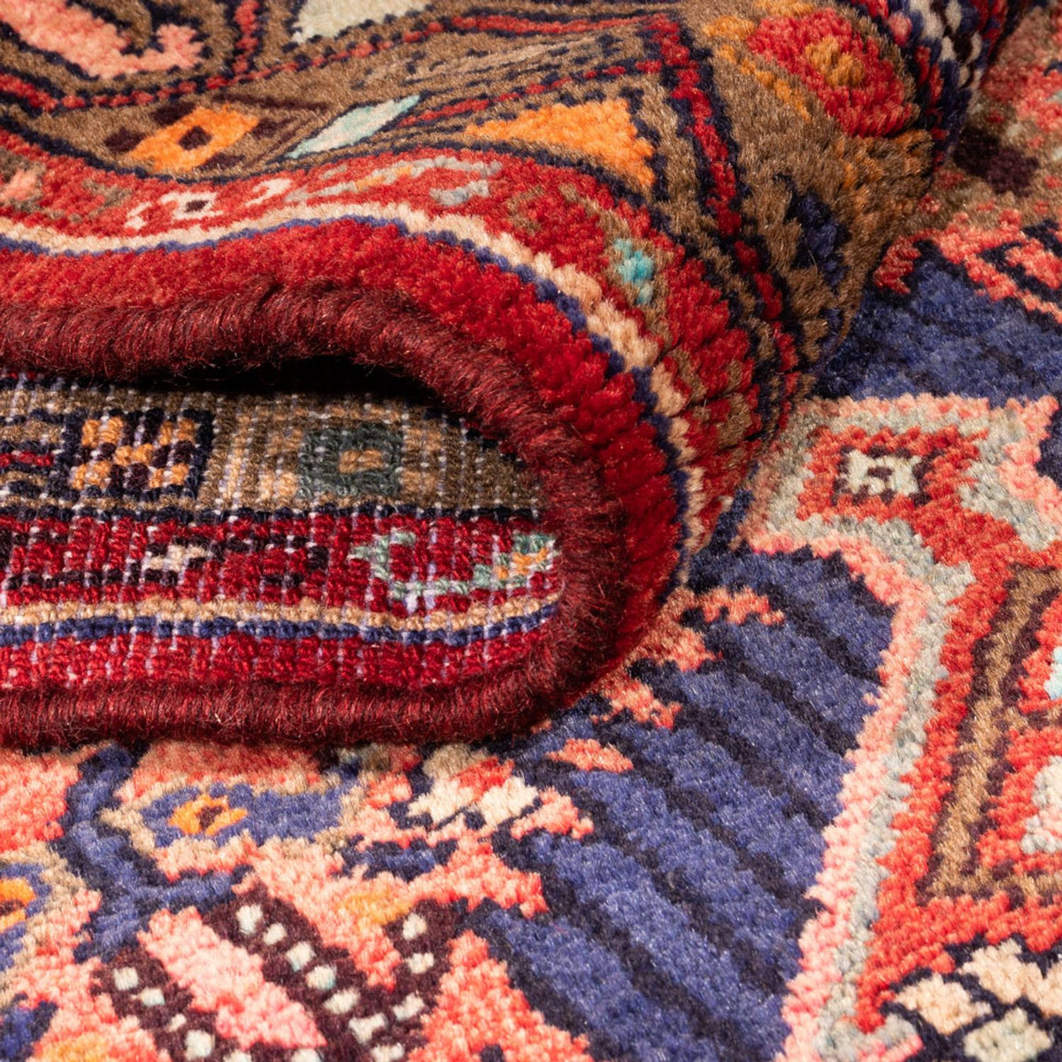 Loper Perzisch Tapijt - Nomadisch - 297 x 82 cm - rood