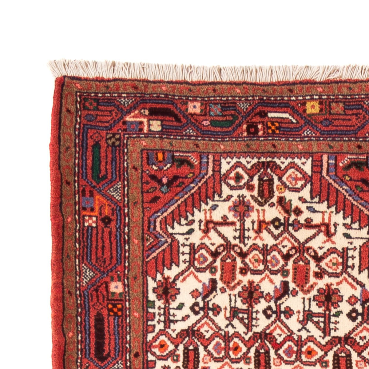 Loper Perzisch Tapijt - Nomadisch - 323 x 83 cm - crème