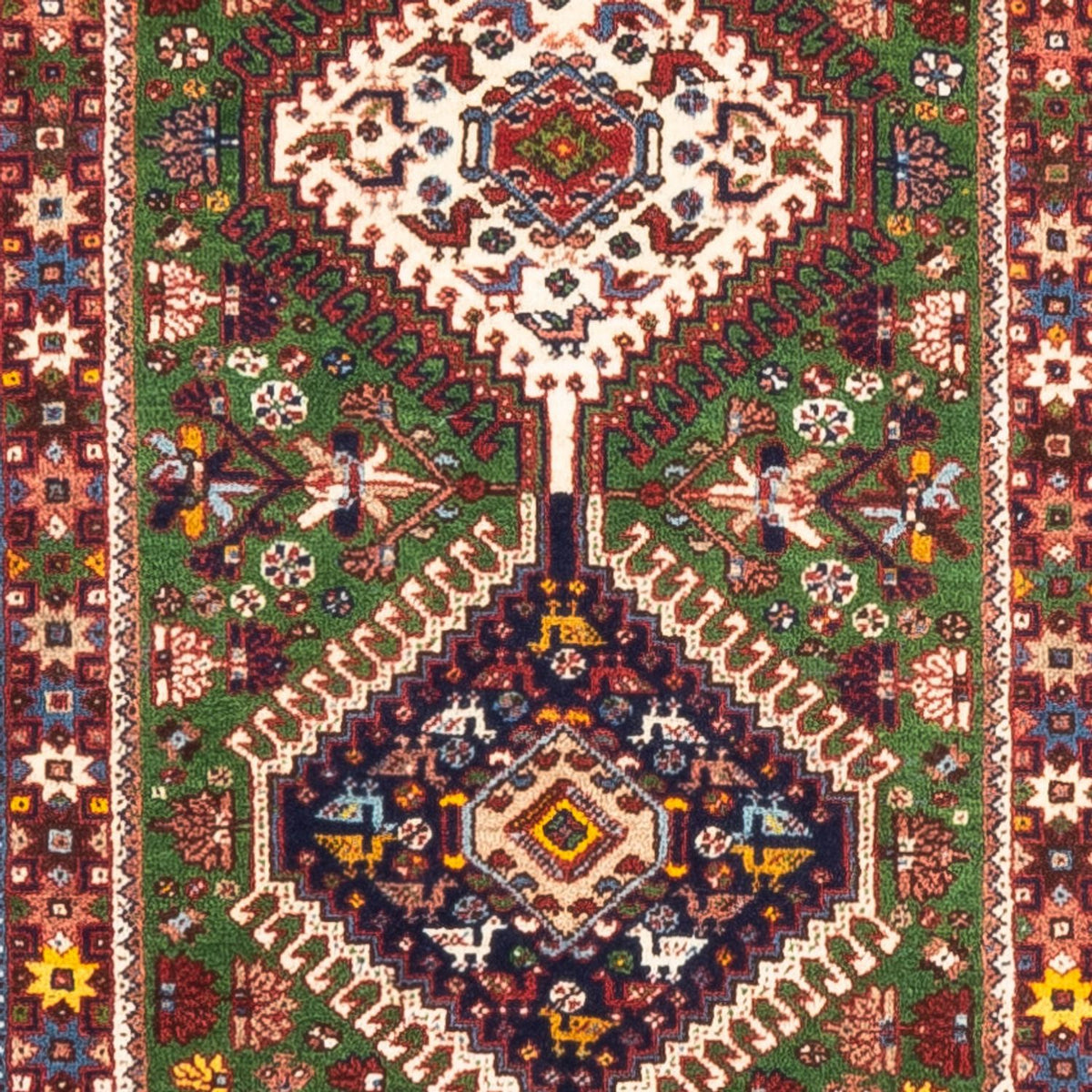 Loper Perzisch Tapijt - Nomadisch - 283 x 74 cm - groen