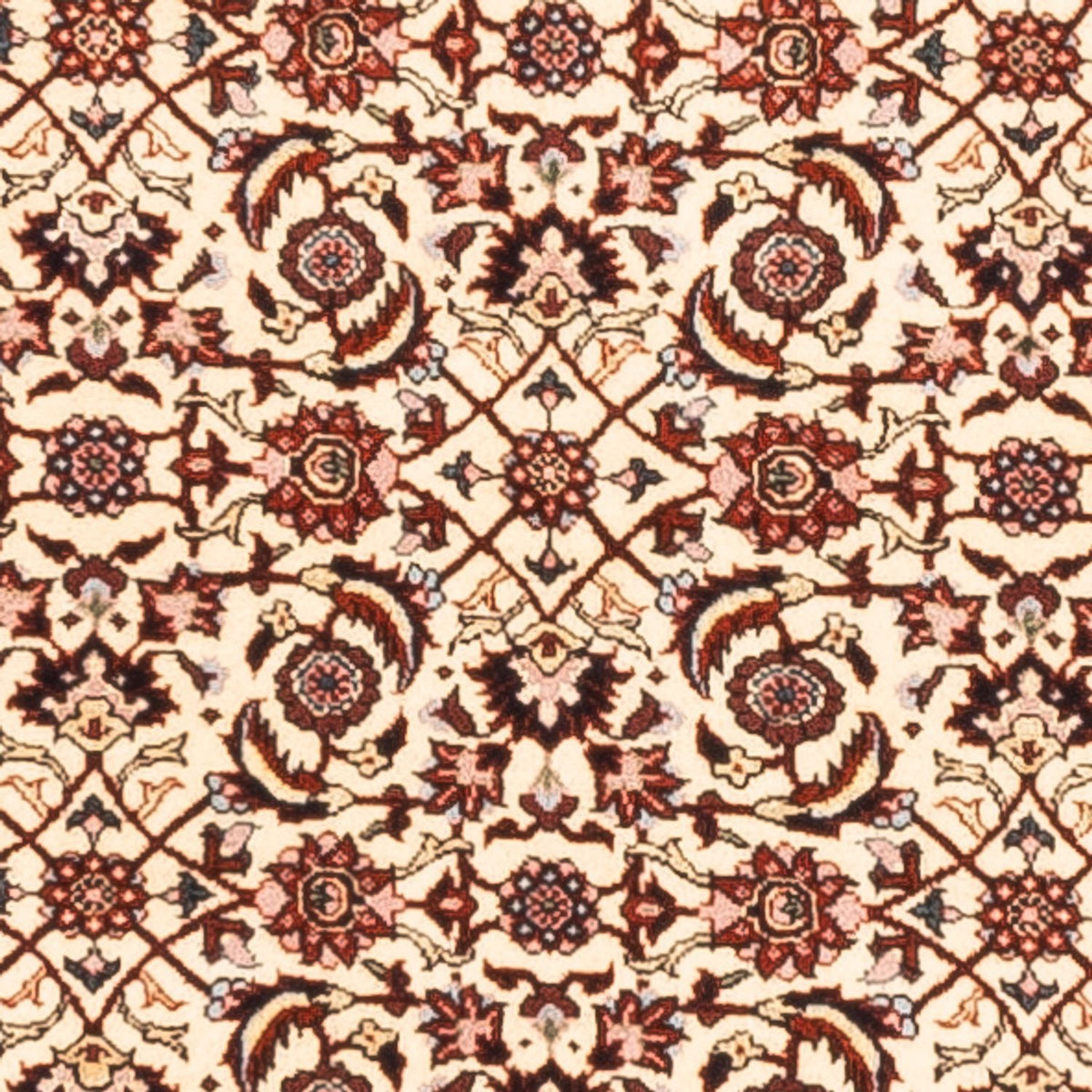 Loper Perzisch tapijt - Bijar - Koninklijk - 300 x 80 cm - crème