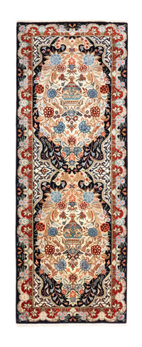Loper Perzisch tapijt - Klassiek - 245 x 90 cm - donkerblauw