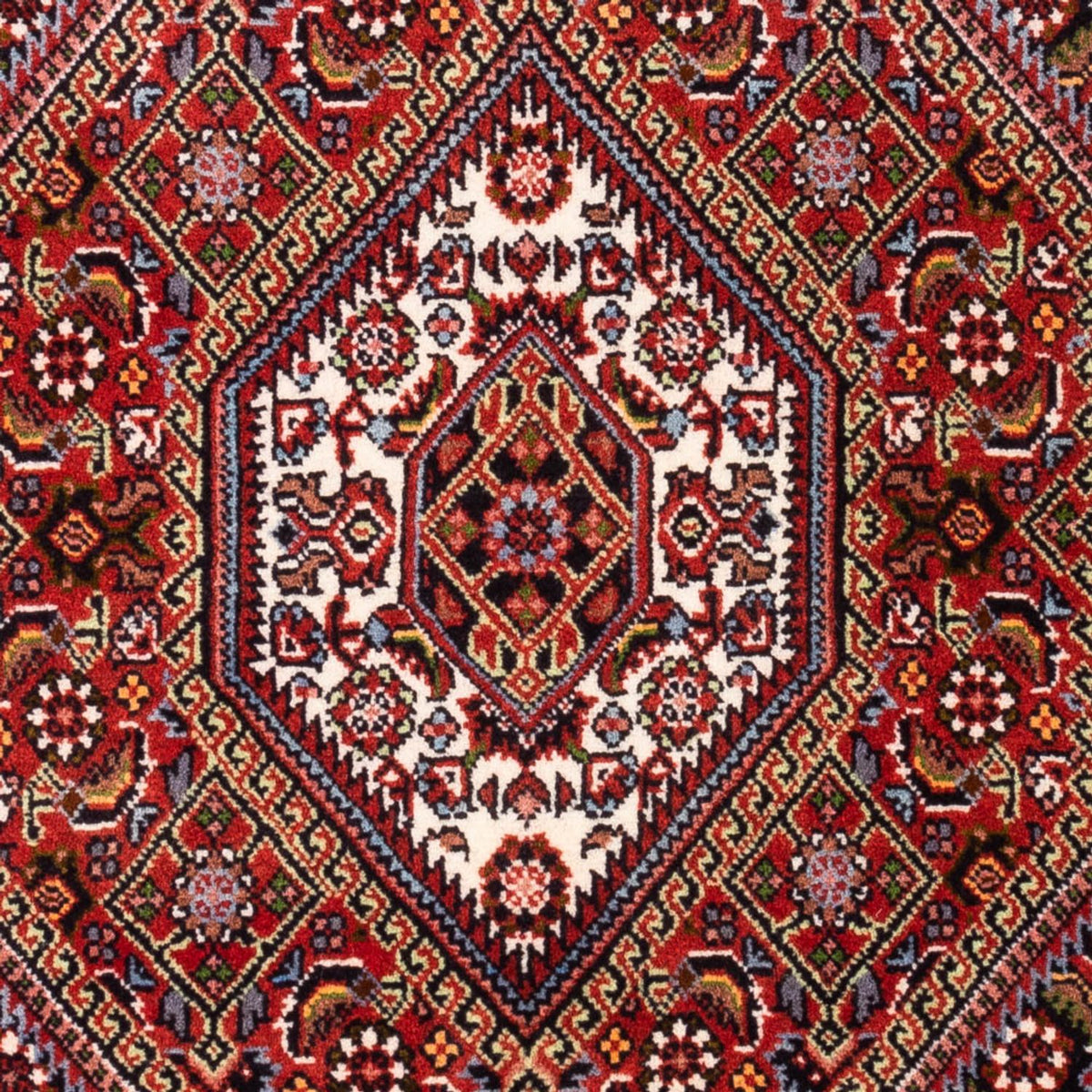 Perzisch tapijt - Bijar - Koninklijk - 106 x 70 cm - rood