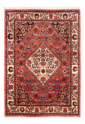 Perzisch tapijt - Bijar - Koninklijk - 86 x 63 cm - rood
