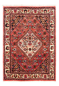 Perzisch tapijt - Bijar - Koninklijk - 86 x 63 cm - rood