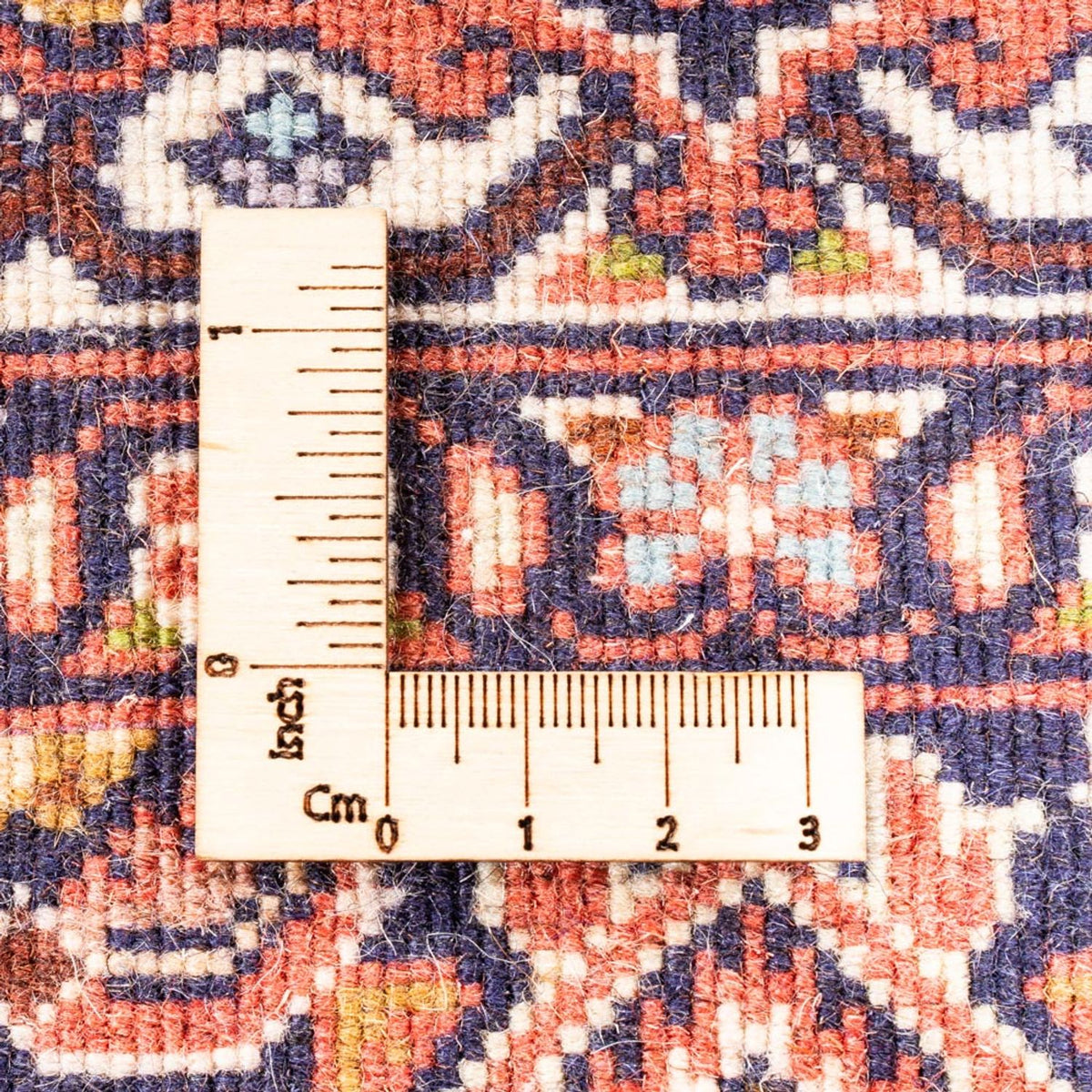 Perzisch tapijt - Bijar - Koninklijk - 107 x 81 cm - rood