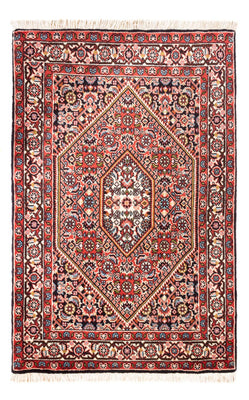 Perzisch tapijt - Bijar - Koninklijk - 108 x 74 cm - rood