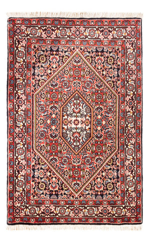 Perzisch tapijt - Bijar - Koninklijk - 108 x 74 cm - rood