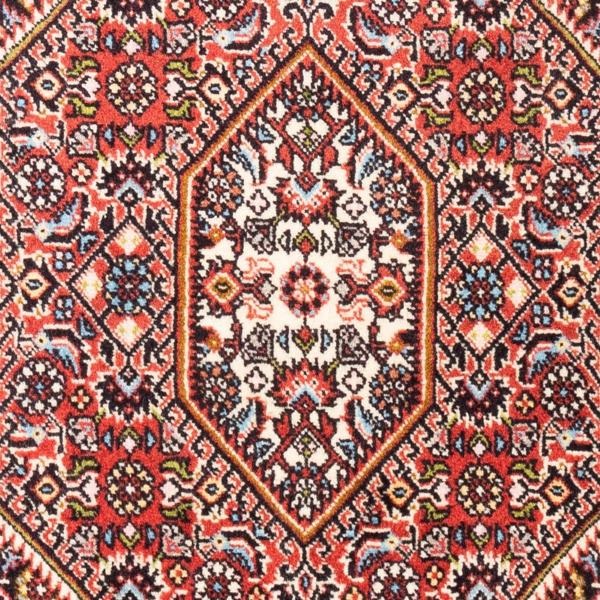 Perzisch tapijt - Bijar - Koninklijk - 108 x 74 cm - rood
