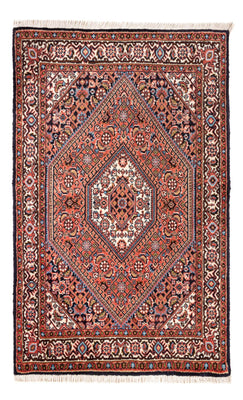 Perzisch tapijt - Bijar - Koninklijk - 105 x 70 cm - rood