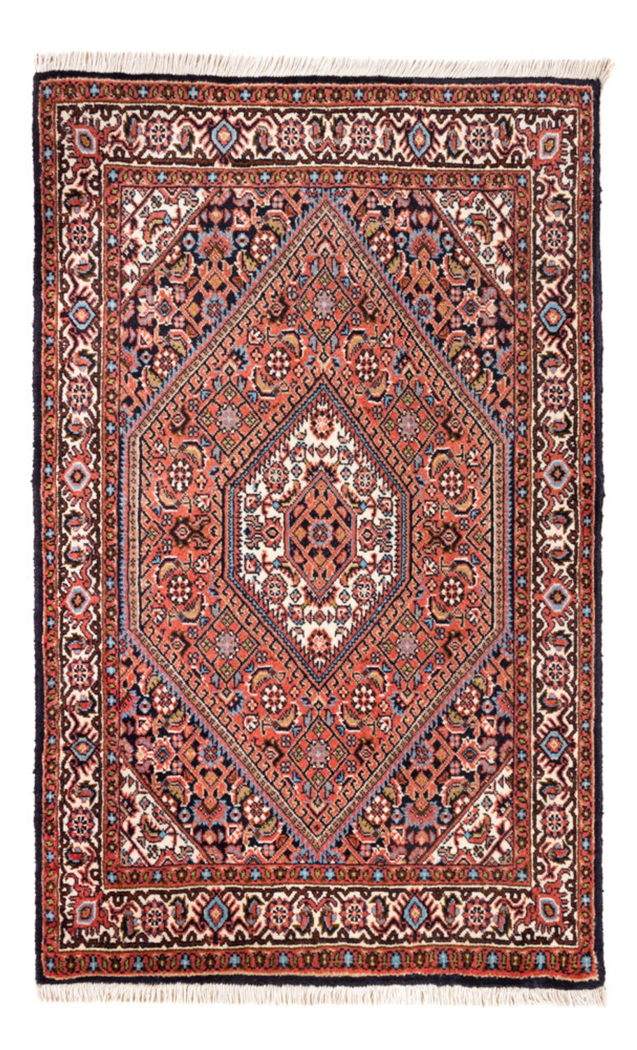 Perzisch tapijt - Bijar - Koninklijk - 105 x 70 cm - rood
