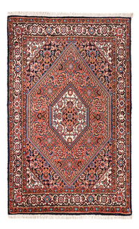 Perzisch tapijt - Bijar - Koninklijk - 105 x 70 cm - rood