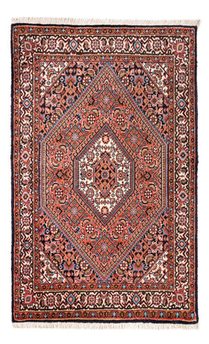 Perzisch tapijt - Bijar - Koninklijk - 105 x 70 cm - rood