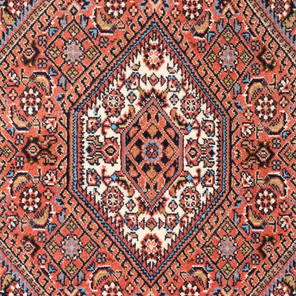 Perzisch tapijt - Bijar - Koninklijk - 105 x 70 cm - rood