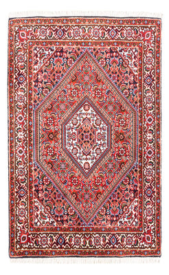 Perzisch tapijt - Bijar - Koninklijk - 108 x 70 cm - rood
