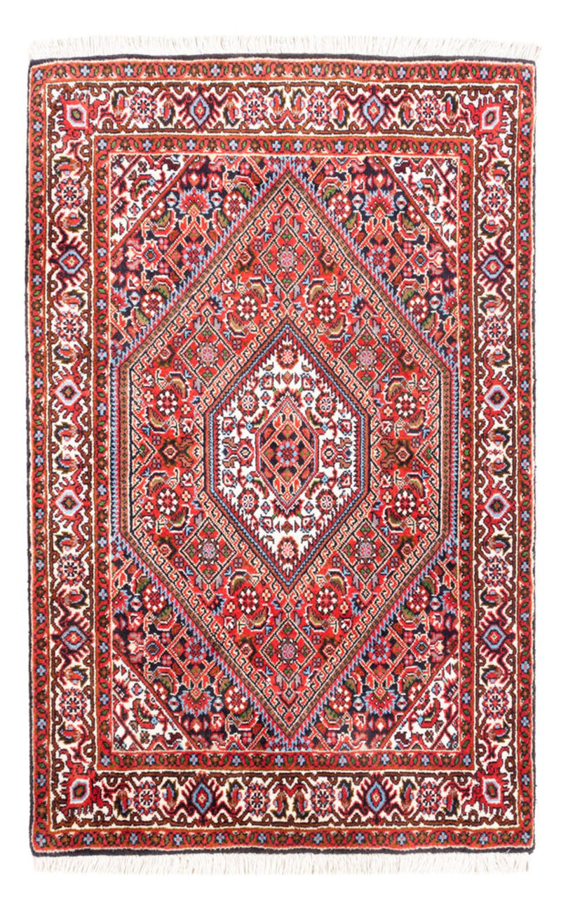 Perzisch tapijt - Bijar - Koninklijk - 108 x 70 cm - rood