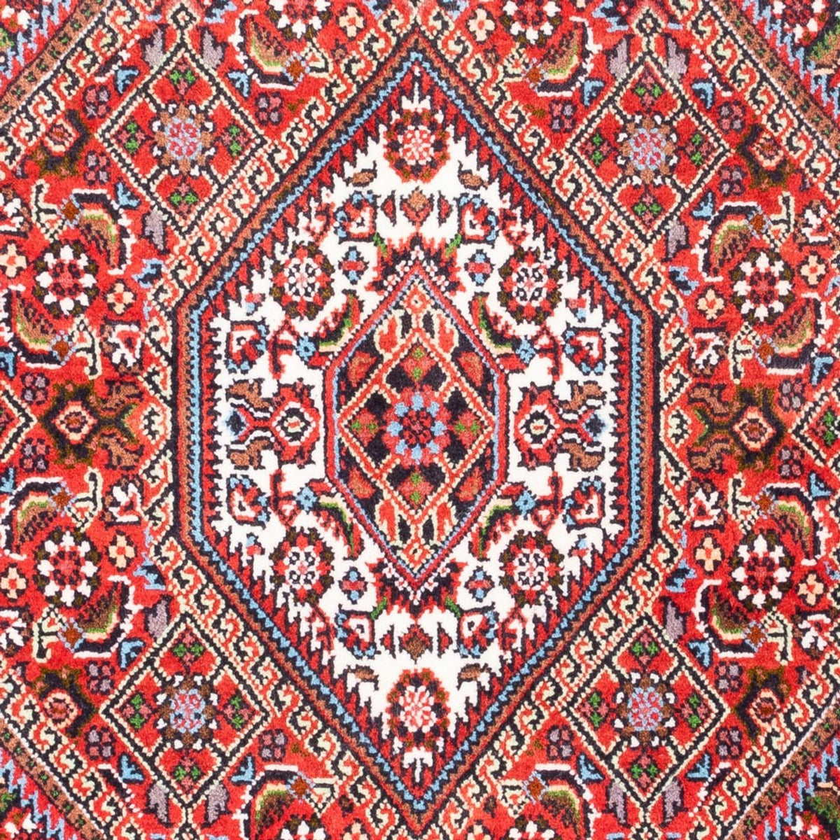 Perzisch tapijt - Bijar - Koninklijk - 108 x 70 cm - rood
